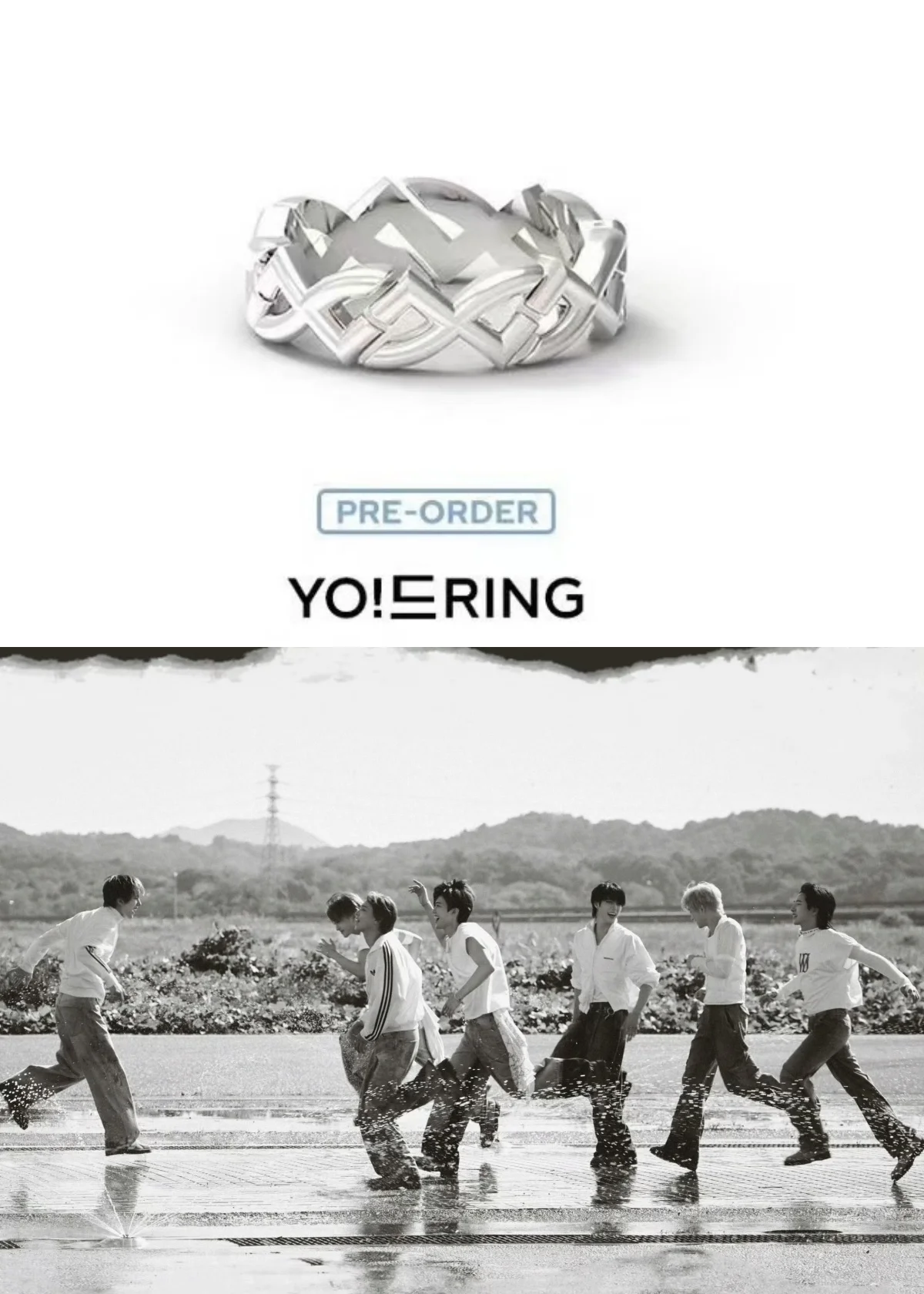 Kpop Idol NCT DREAM Rings YO!RING 8th Anniversary Souvenir MARK