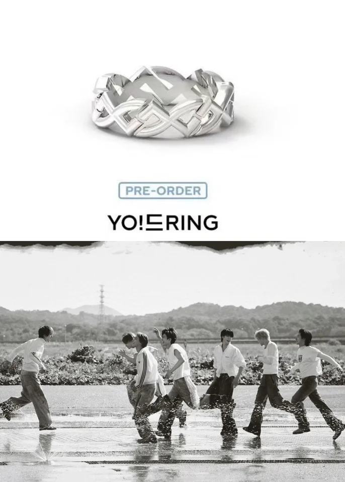 Kpop Idol NCT DREAM Rings YO!RING 8th Anniversary Souvenir MARK