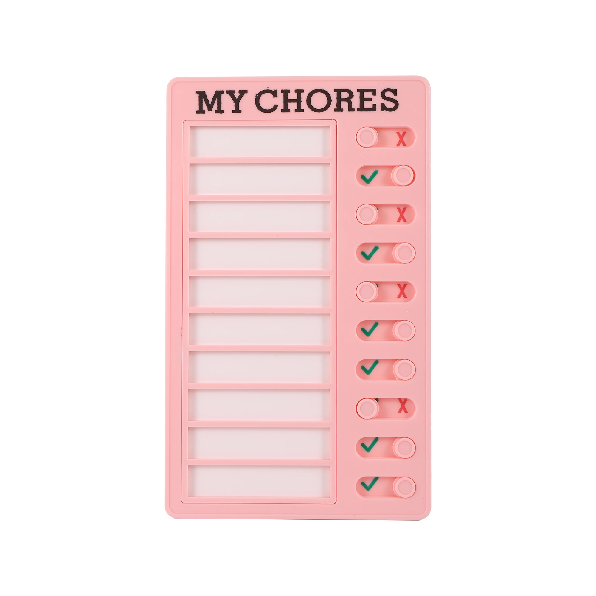 Reusable Daily Planner and Chore Chart for Kids - Encouraging Responsibility and Self-Discipline