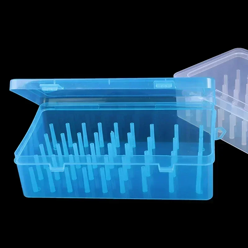 Sewing Thread Storage Box 42 Pieces Spools Bobbin Carrying Case