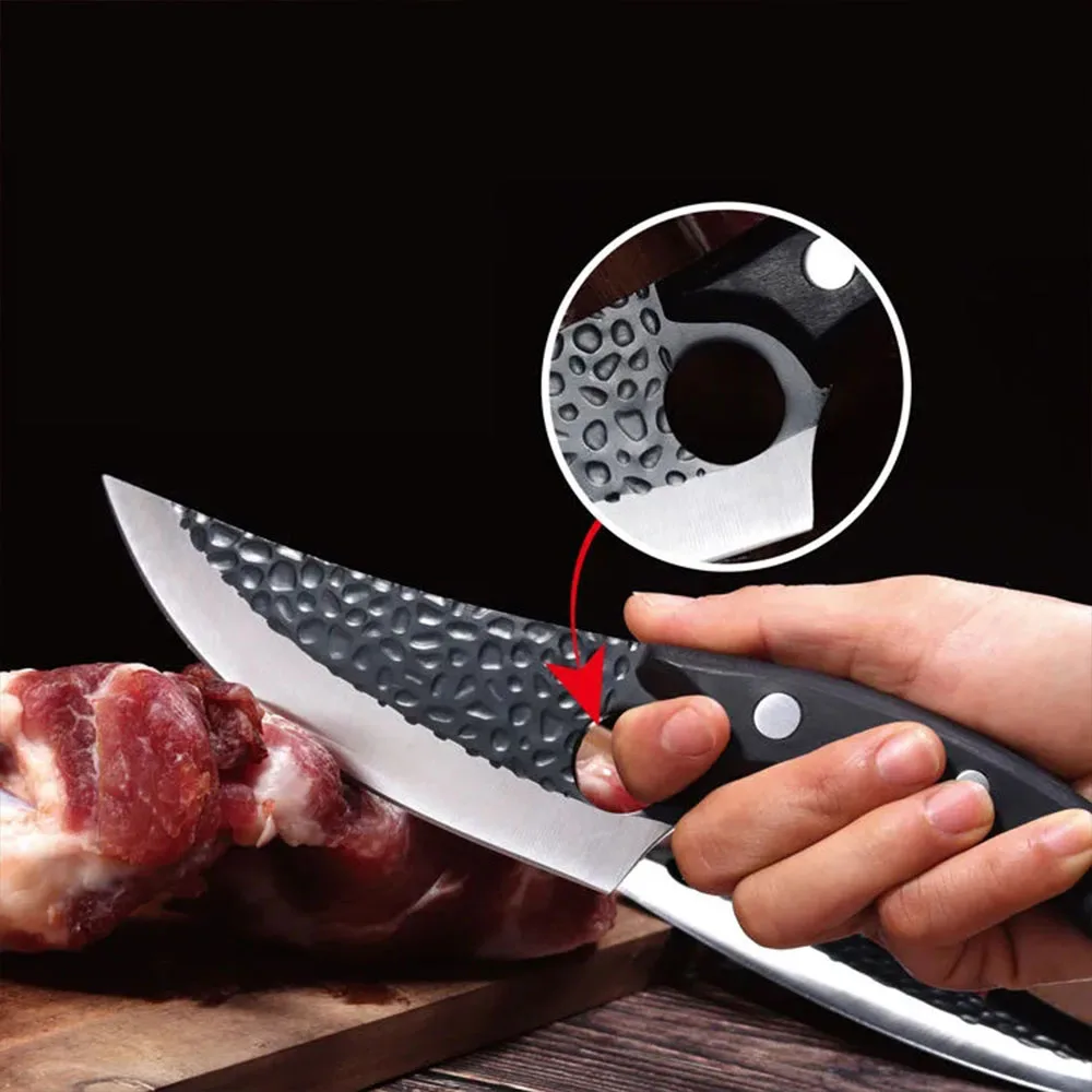 Stainless Steel Forged Boning Knife Chef's Kitchen Butcher Knives Vegetable Meat  Cutting Cleaver Cooking Knives – the best products in the Joom Geek online  store