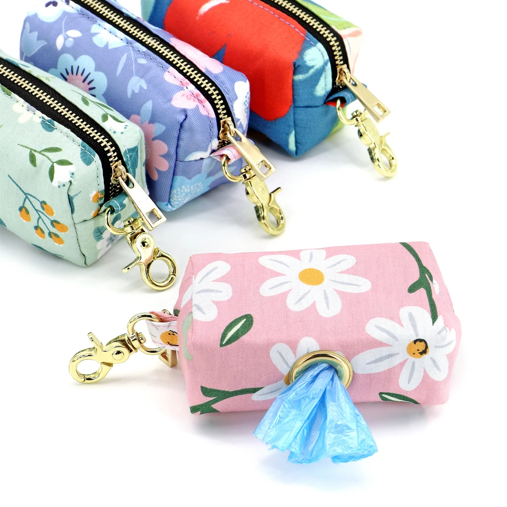Title 19, Protable Dog Poop Bag Dispenser Pouch Printed D...