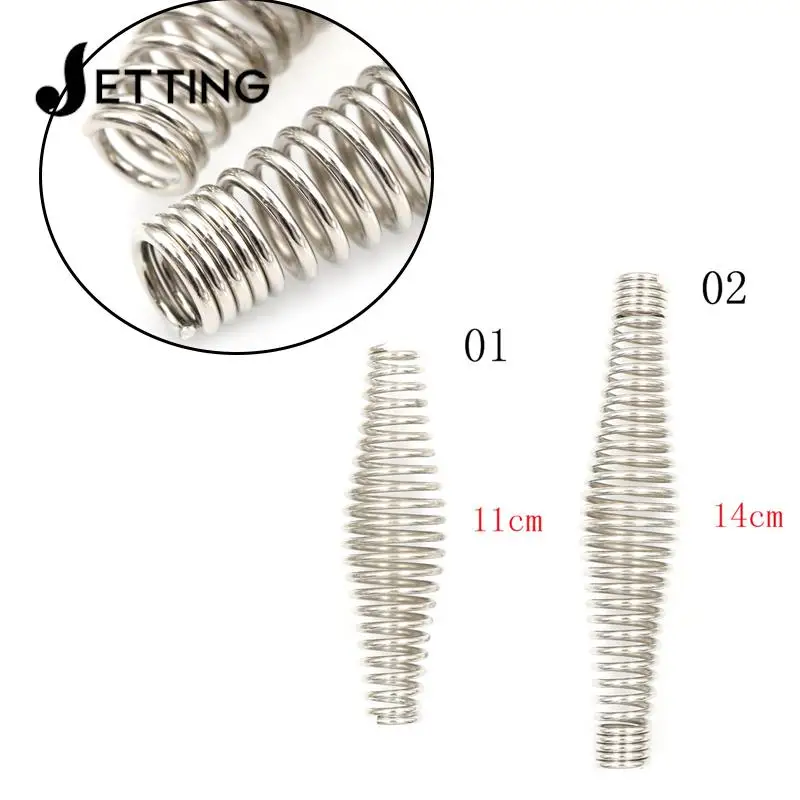 Voor BBQ Pit Grill 11cm RVS Handvat - Lente Houtoven Kachel Smoker In Zilver