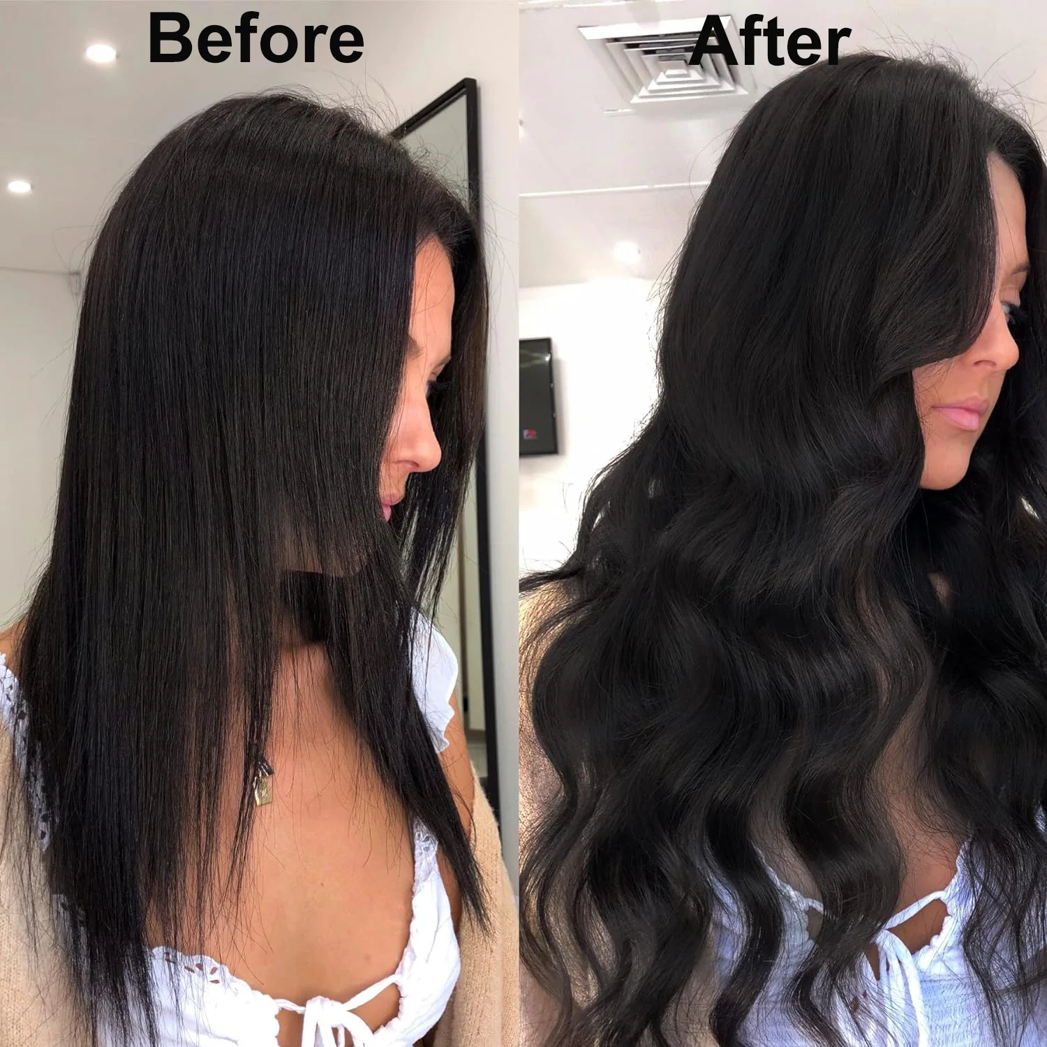 Human Hair Extensions Hair Extensions Tape in 50G 20 Pcs Brazilian 100% Human 4x0.8cm Skin Weft Remy Straight For Women Salon Quality