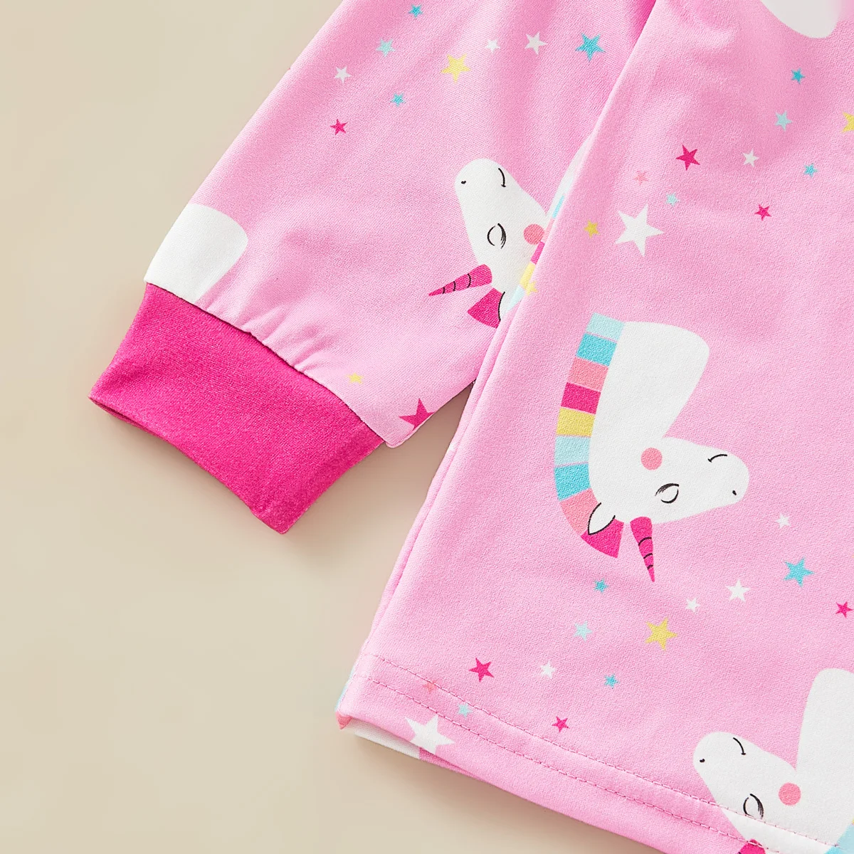 hibobi 2-Piece Set Children's Underwear Cotton Girls Autumn Pajamas Autumn Clothes Pants Home Clothes Children's Clothing