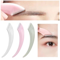 1/3pcs Eyebrow Trimmer For Women Washable Eye Brow Shaper Eyebrow Hair Removal Tool Safe Eye Brow Shaving Razor Accessories 1
