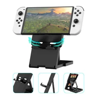 For funda Nintendo switch lite stand Foldable bracket with 5 game cards storage for nintendo switch oled console Display rack - Image 2