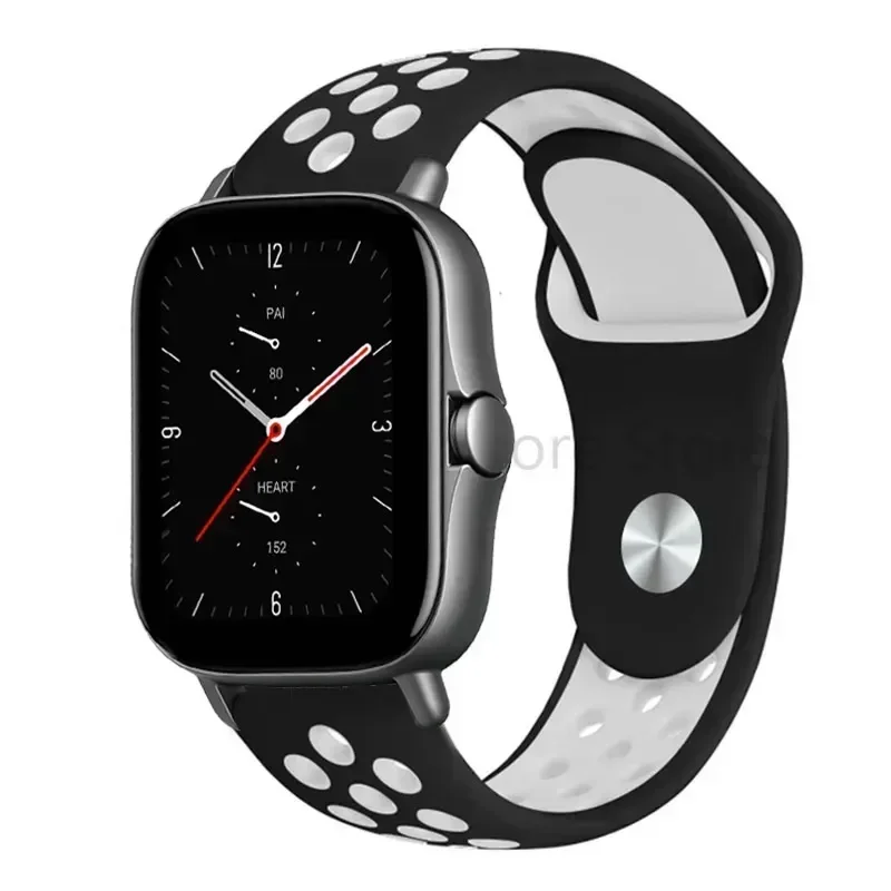 Stolzarmband für Amazfit GTS 4-3-2e Mini/GTR 4-3-Pro-2 47 mm/GTR 2e/Stratos 2/3 20 mm/22 mm Uhrenarmband Sportarmband bip-U-S-lite – Detail 13