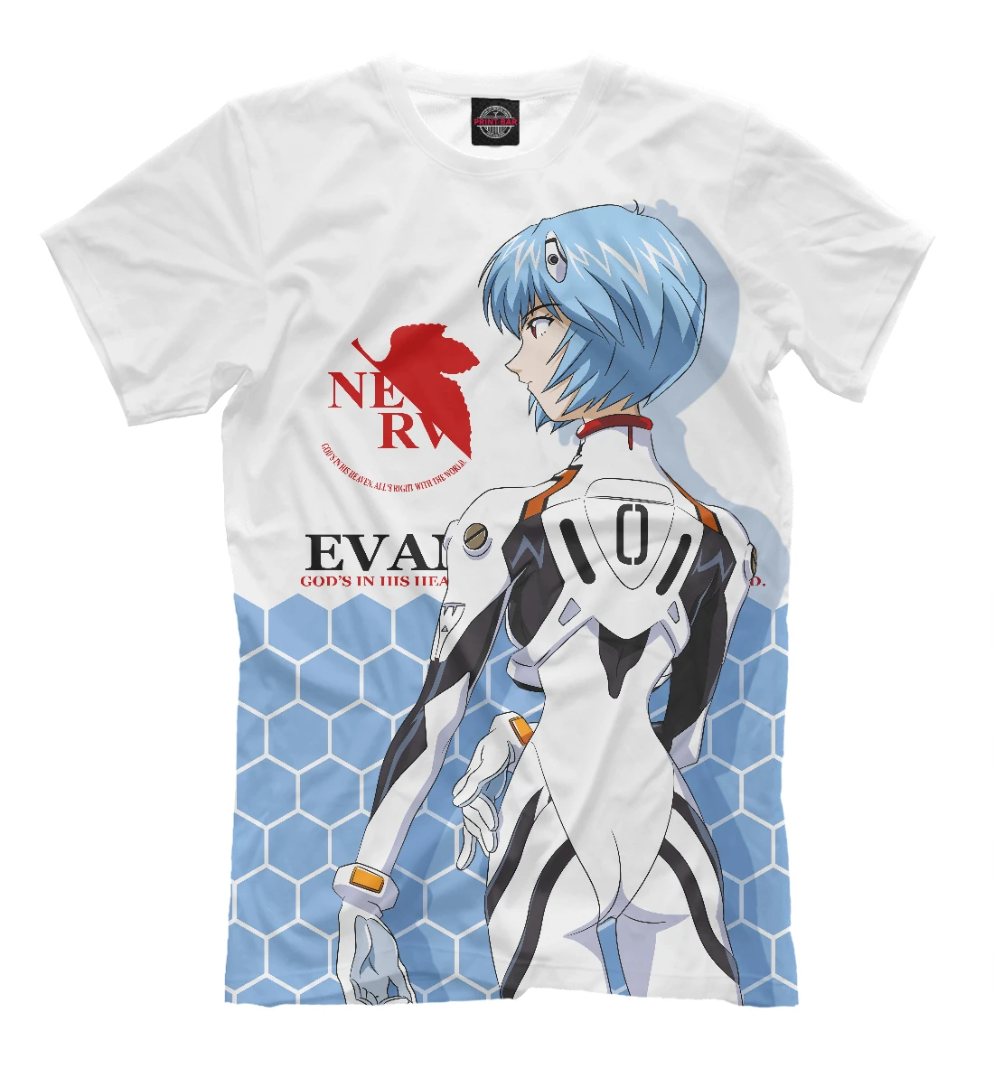 Футболка Евангелион Реи Neon Genesis Evangelion |