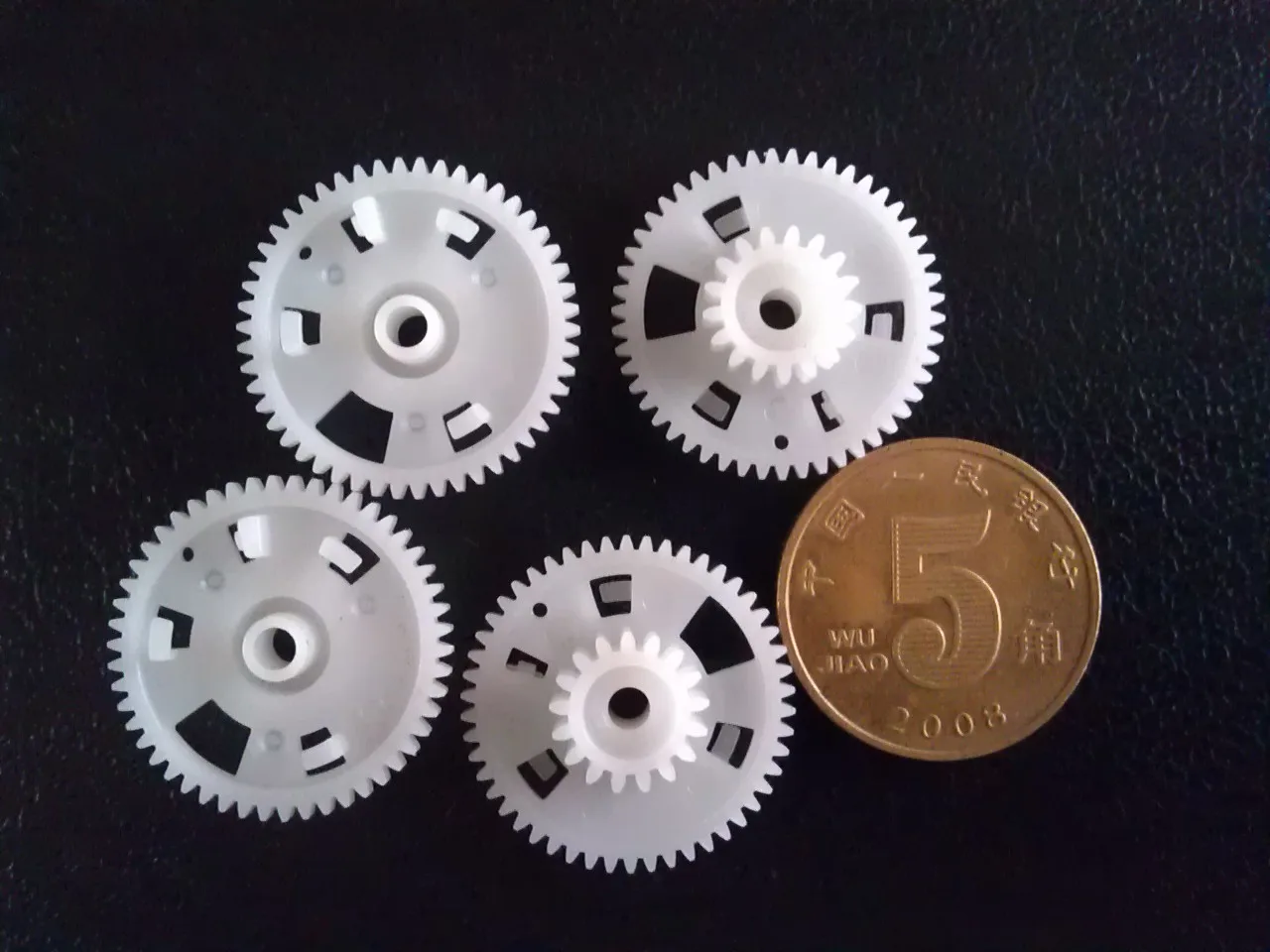 

5pcs plastic gear for cassette deck audio player tape recorder