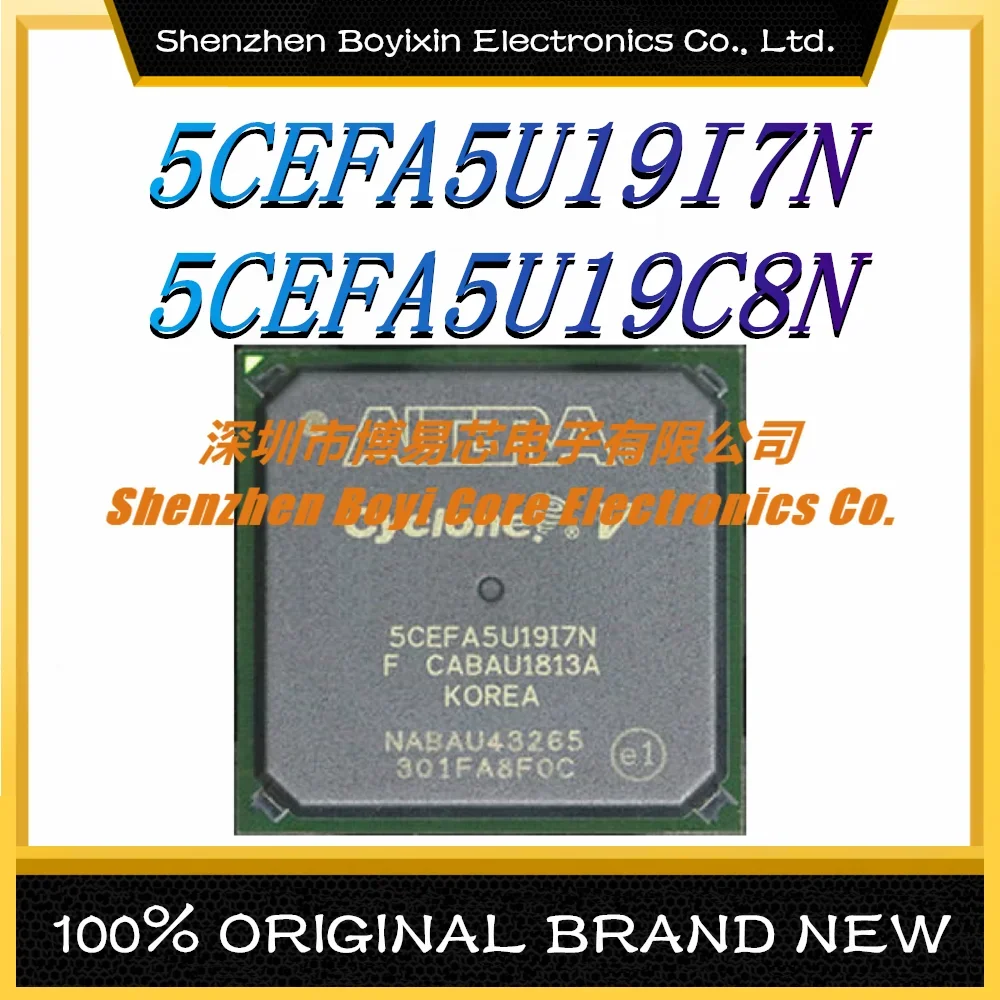 5CEFA5U19I7N 5CEFA5U19C8N Package: BGA-484 Brand New Original Genuine Programmable Logic Device (CPLD/FPGA) IC Chip ep2c8q208c8n packaged lqfp 208 brand new original genuine programmable logic device cpld fpga ic chip