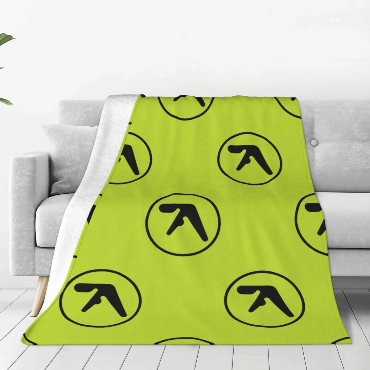 

Aphex Twin Richard D James Music Blanket Flannel Spring Breathable Lightweight Thin Throw Blanket for Sofa Travel Rug Piece