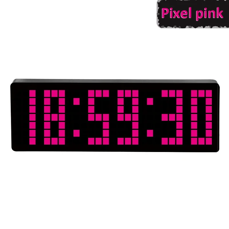 Mustard NG5025 Pixel Time - Orologio Da Muro In Stile Retro Gaming, Diametro 30 Cm - 2