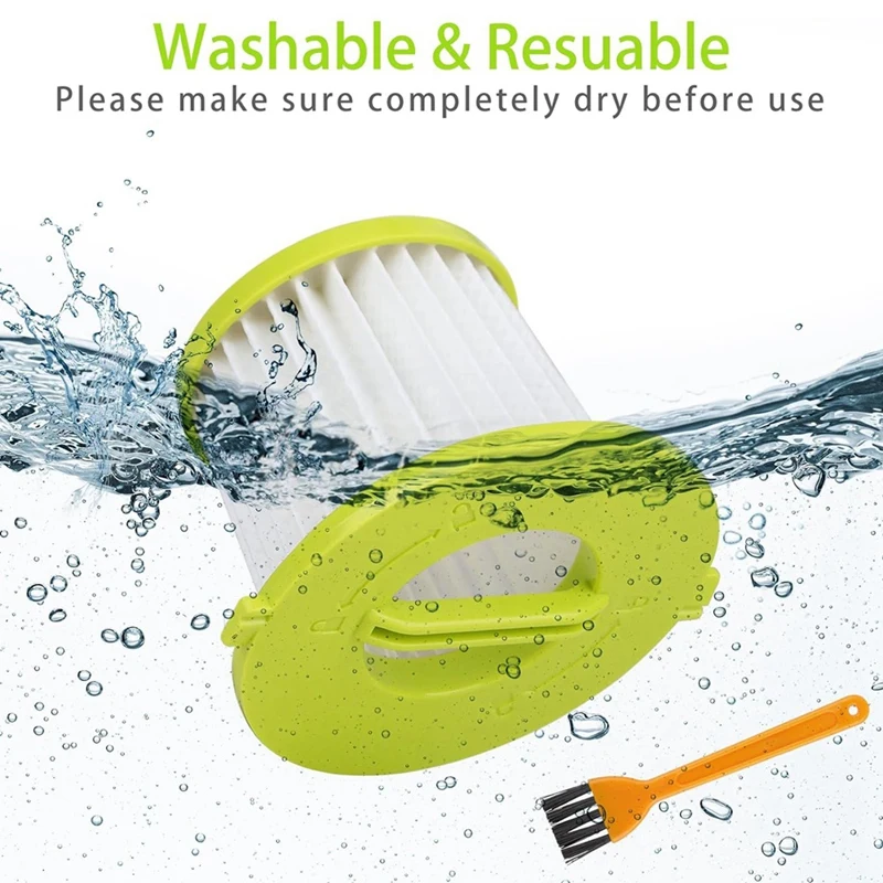 2 Stks Wasbaar Filter voor Ryobi 18V 1 Draadloze Stick Vacuüm PCL720, PBLSV716, PBLSV717 Vervangende Onderdelen, Vergelijk met Deel A32SV720N 2 Stks Wasbaar Filter voor Ryobi 18V 1 Draadloze Stick Vacuüm PCL720, PBLSV716, PBLSV717 Vervangende Onderdelen, Vergelijk met Deel A32SV720N