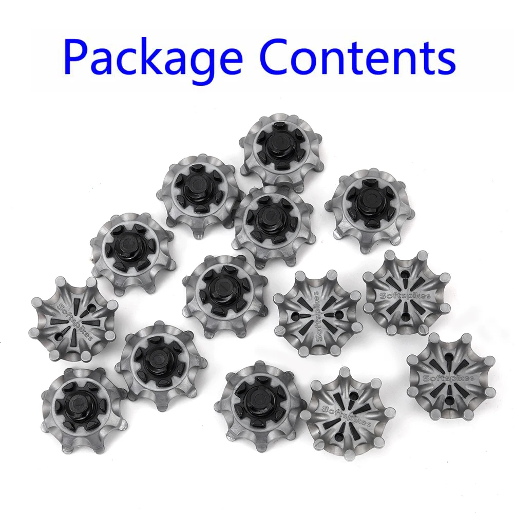 Golf Shoes Golf Fast-Wist Studs Cleats Golf Spikes Soft Shoes Spikes Studs 2.7 X 1.2CM Accessory