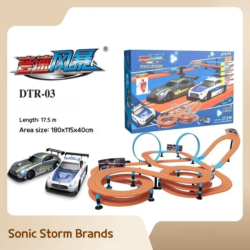 

Цветной гоночный трек Agm Sonic Storm Dtr для детей и мальчиков