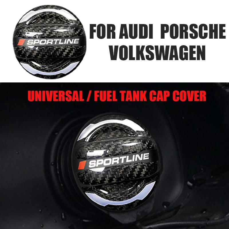 

Real Carbon Fiber Car Fuel Tank Cap For Porsche Cayenne Macan Panamera Cayman 911 918 996 991 Universal Accessories