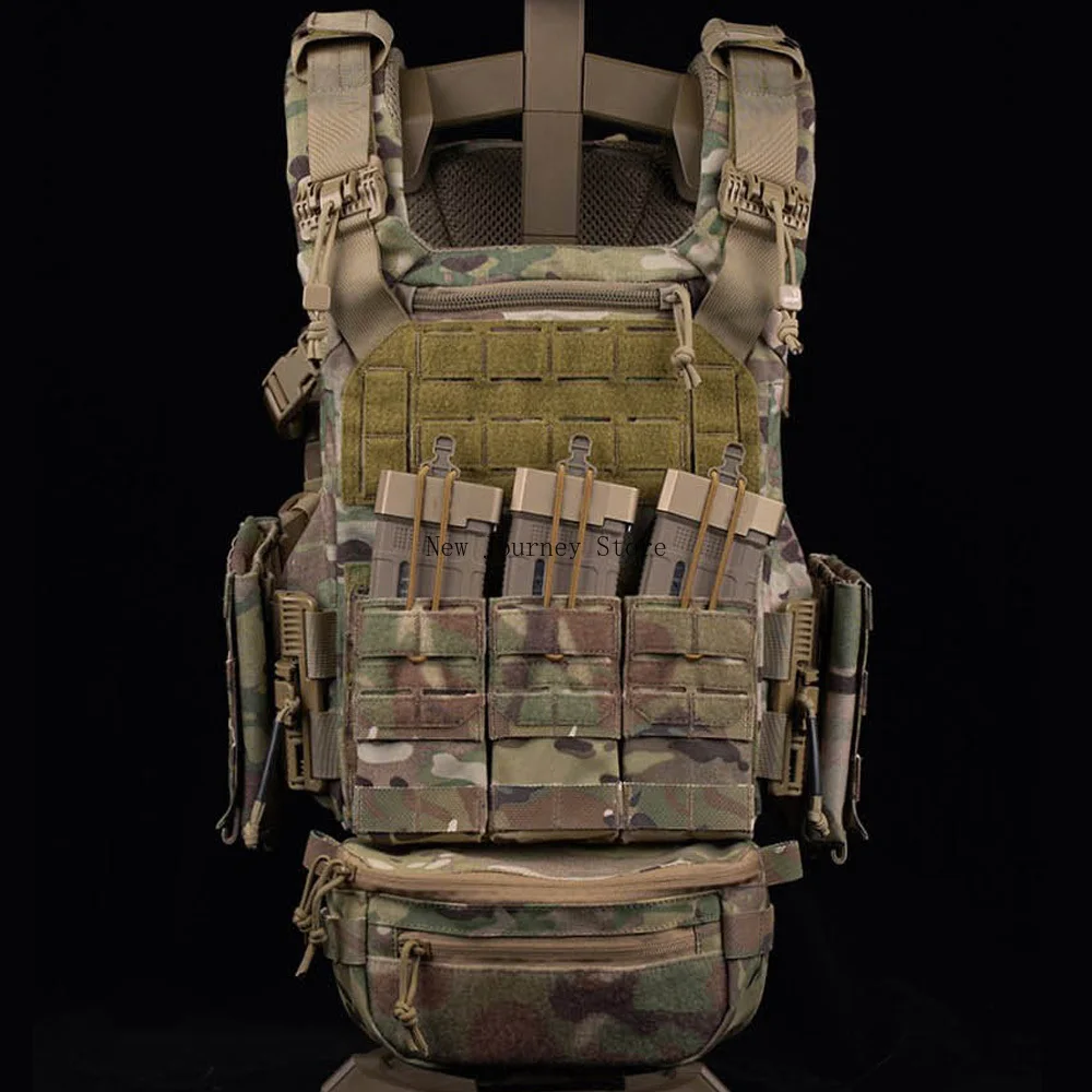 Tactical Hanger Pouch Compact Abdominal Dangler Pack Quick Release Shoulder Bag Integrates Hunting Vest Plate Carrier Airsoft