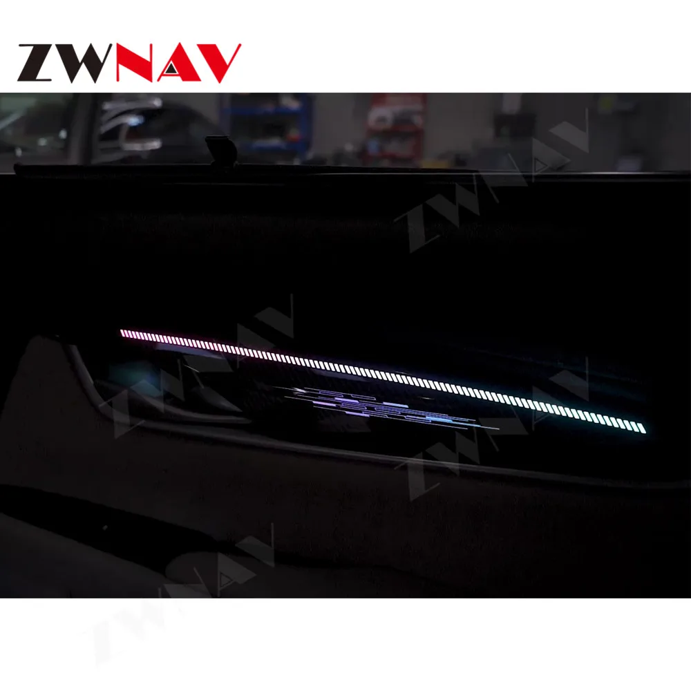 

Окружающая идентификация для Cadillac XTS 2013 2014 2015-2018, дисплей Copilot, цветной светодиодный декоративный дверной прибор для приборной панели автомобиля, головное устройство