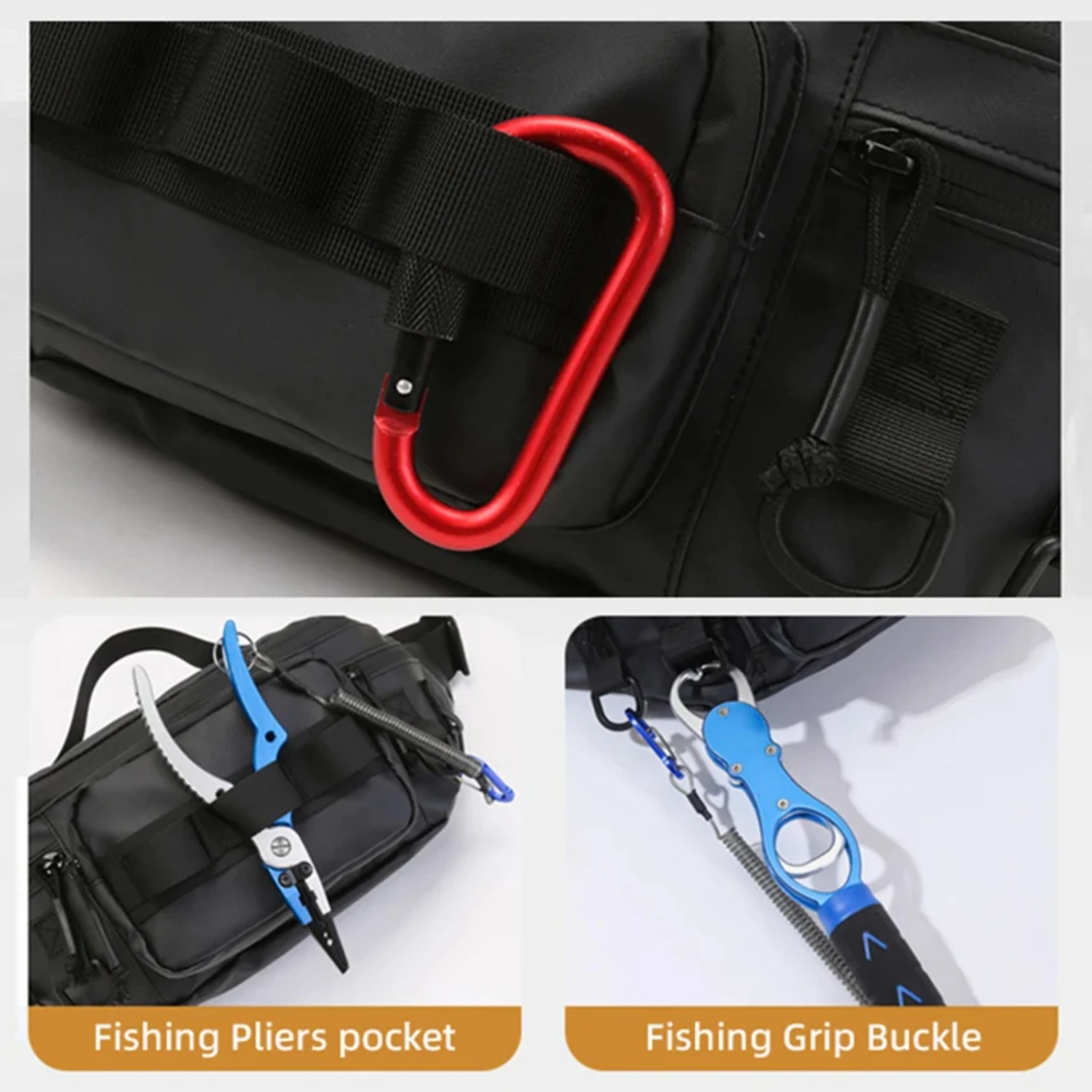 Fishing Camping Waist Chest Backpack Fishing Lure Tackle Men Outdoor Molle Shoulder Bags Travel Hunting Accessories