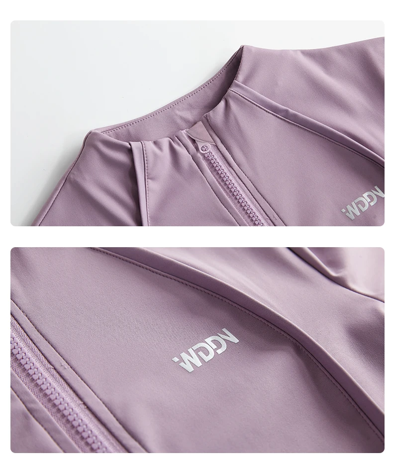 DRUR M-4XL Yoga-Outfits, 2-teiliges Trainingsset, Sweatshirt mit durchgehendem Reißverschluss und Hose, Damen-Trainingsanzug, aktive Kleidung, Herbst-Winter-Sportbekleidung – Detail 16