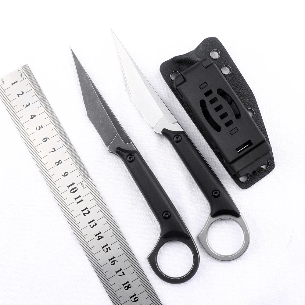 

G10 Handle Csgo Hunting Knifes Survival Camping Tactical Military Fixed Blade Knife Outdoor Utility EDC Tool Self Defense Knives