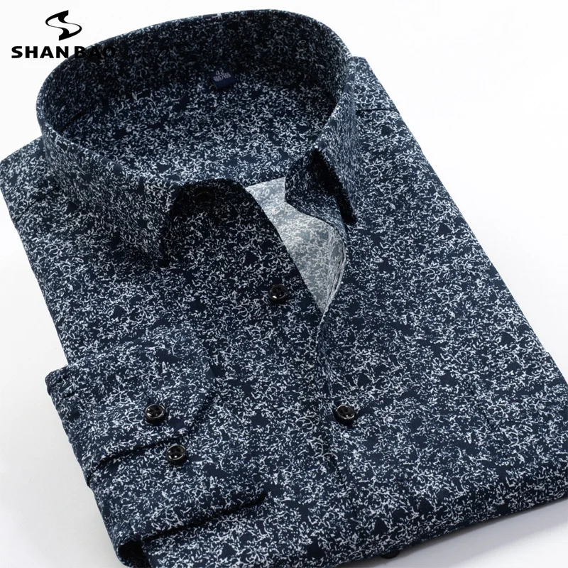 Men's Floral Print Shirt Spring Casual Loose Long-sleeved Shirt 5XL 6XL 7XL 8XL 9XL 10XL cotton shirt,long sleeve shirt,men casual shirt