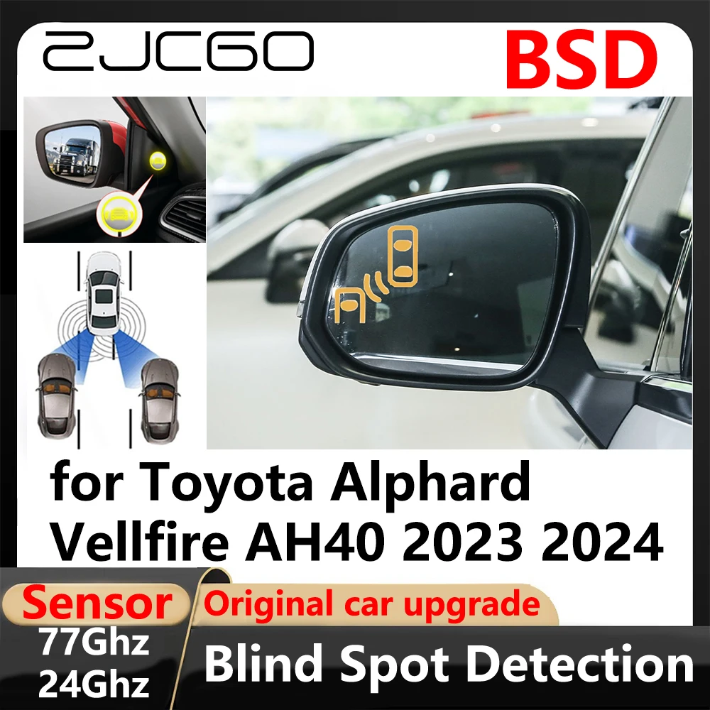 

BSD Blind Spot Detection Lane Change Assisted Parking Driving Warnin for Toyota Alphard Vellfire AH40 2023 2024