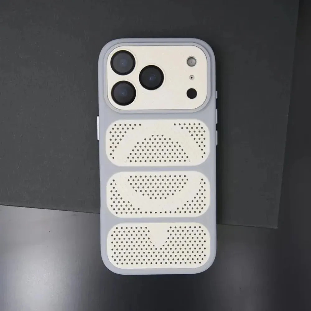 Enhanced Magnetic Cooling Shockproof Phone Case with Heat Dissipation and Hard PC Back Cover