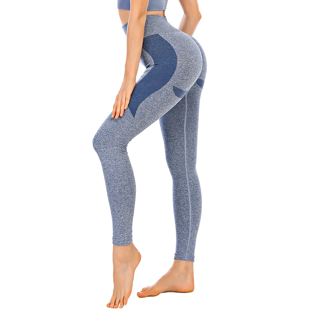 

High Waist Fitness Scrunch Leggings Butt Lifting Stretch Tights Sport Gym Workout Athletic Running Exercise Yoga Pants Dropship