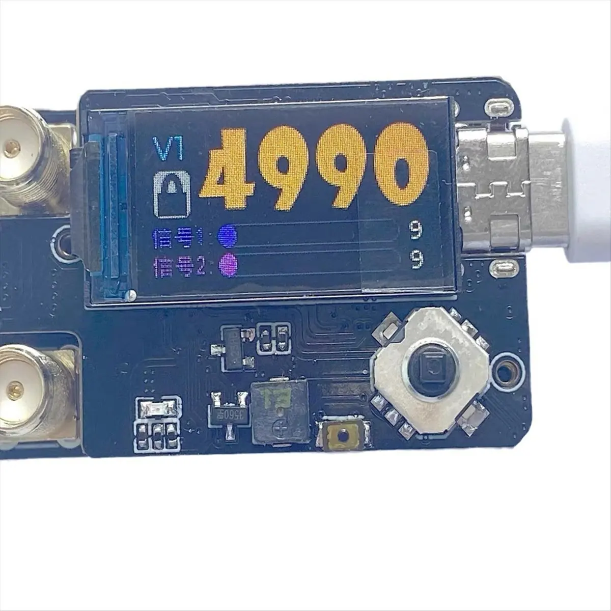 T96C 4.9G 5.8G 6.1G PLUS 수신기 모듈 /Fatshark/ V1 V2 FPV 고글용 듀얼 안테나 수신기