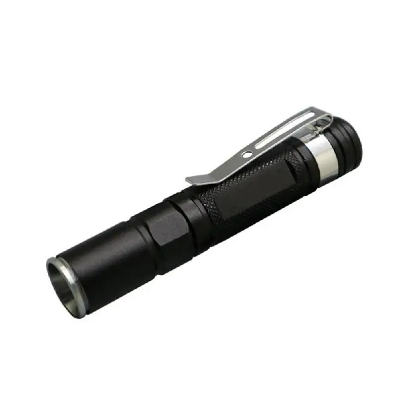 1 Pcs Mini Pen Shaped Small Flashlight Made Of Aluminum Alloy Waterproof With Pen Clip Gift Light Small Flashlight