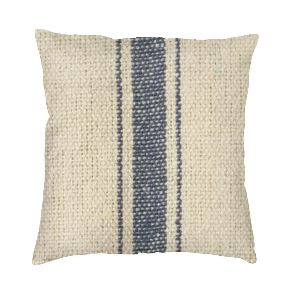 

Vintage Farmhouse Grain Sack Pillowcase Printing Cushion Cover Decoration Boho Stripes Pillow Case Cover Bed Zipper 40X40cm