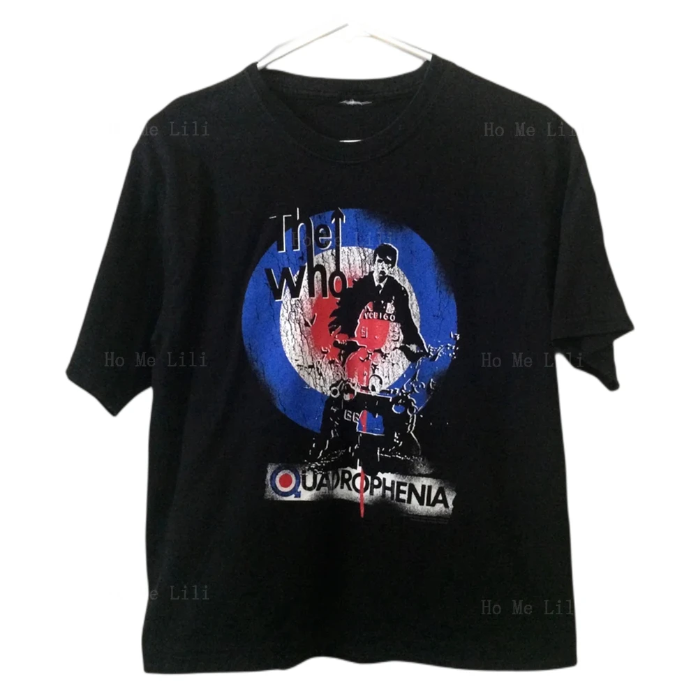 T-Shirt Personalizzata Oversize Classic Rock Quadrophenia Mod Ska Band