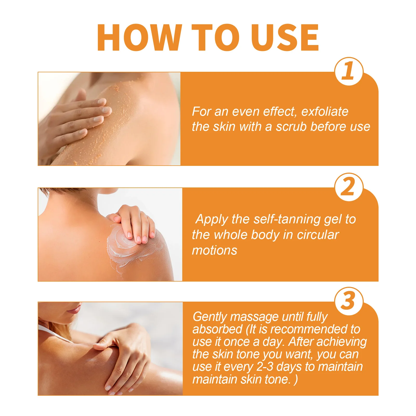 Tanning Gel Cream Tanning Repair Gel Outdoor Seaside Tanning Bronze Hydrating Moisturizing Healthy Skin Tone