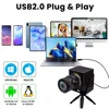 ELP 2MP FHD USB Webcam 90fps Global Shutter Camera 2.8-12mm Lens 4X Zoom Camera PC Webcam for Fast Capture Reduce Motion Blur 5