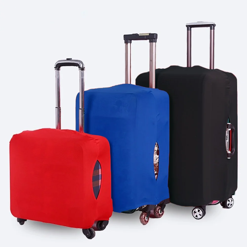 Luggage Cover Elastic Fabric Baggage Dustproof Case for 18-28 Inch Travel