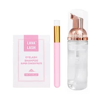 5ml Eyelash Extension Shampoo Eyelid Foaming Cleanser，Wash for Extensions and Natural Lashes，Mascara Remover 1