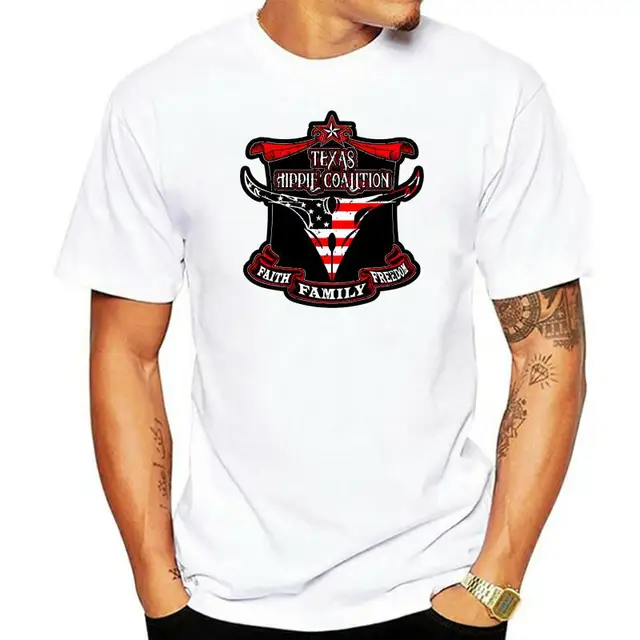 Fashion FAITH FAMILY FREEDOM pride t 