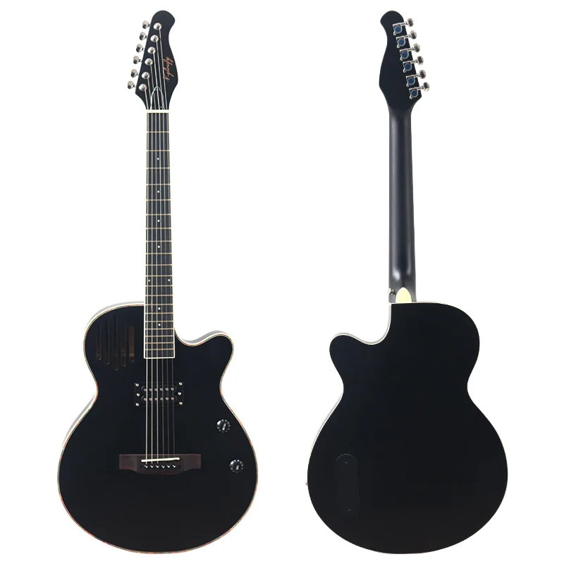 40 inch Acoustic Electric Guitar 6 String Thin Body Folk Guitar acoustic electric guitar