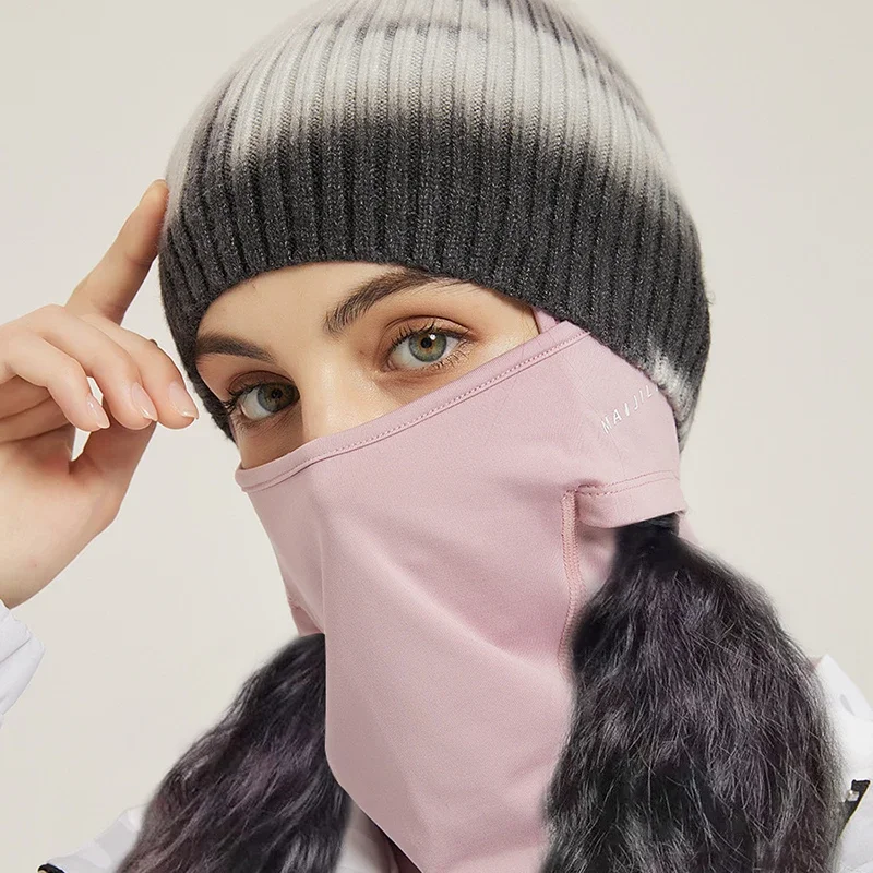 Winter Ski Mask Women Outdoor Sports Hiking Snowboarding Scarves Neck Scarf Quick Drying Hood Face Protection Wind Protection