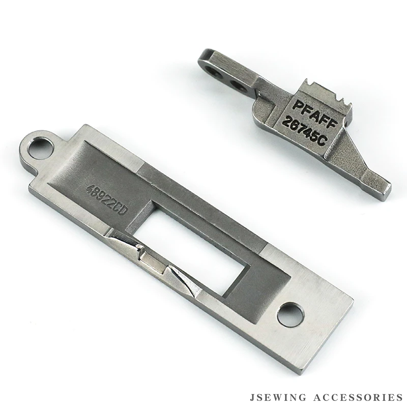 91-048922-04 91-026745-04 게이지 세트 PFAFF 145, 335, 545, 1245, 1445 워킹 풋 재봉틀 바늘 플레이트 피드 도그