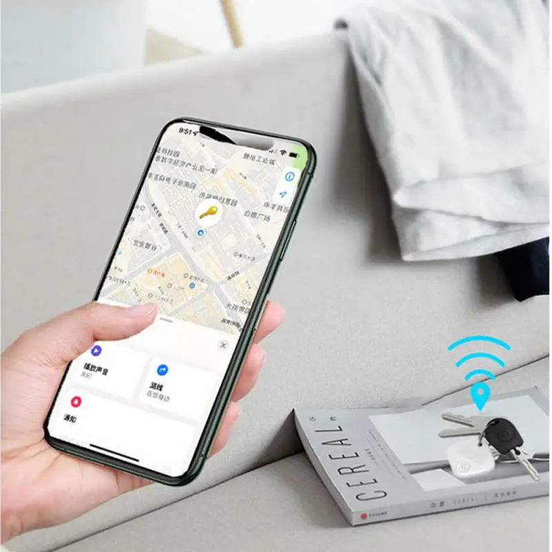 Xiaomi Smart Anti-lost Alarm Bluetooth Mini Tag Wireless Tracker Location Record Key Wallet Luggage Bag Pet Finder Accessories