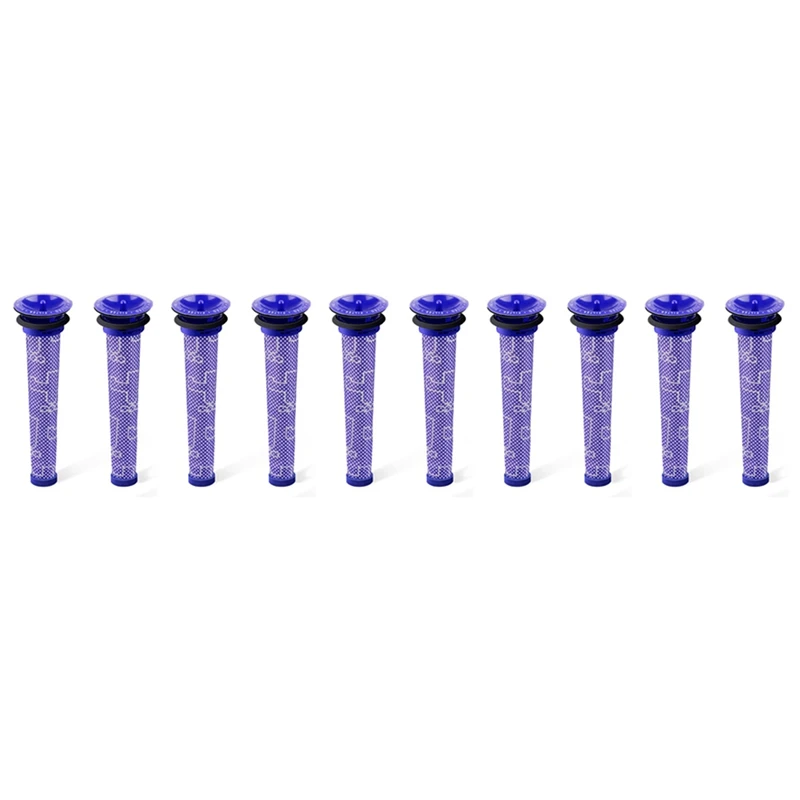 Confezione Da 10 Prefiltri Di Ricambio Per Filtro Sottovuoto Dyson Per Dyson V6 V7 V8 Dc59 Dc58 Sostituisce La Parte 965661 01