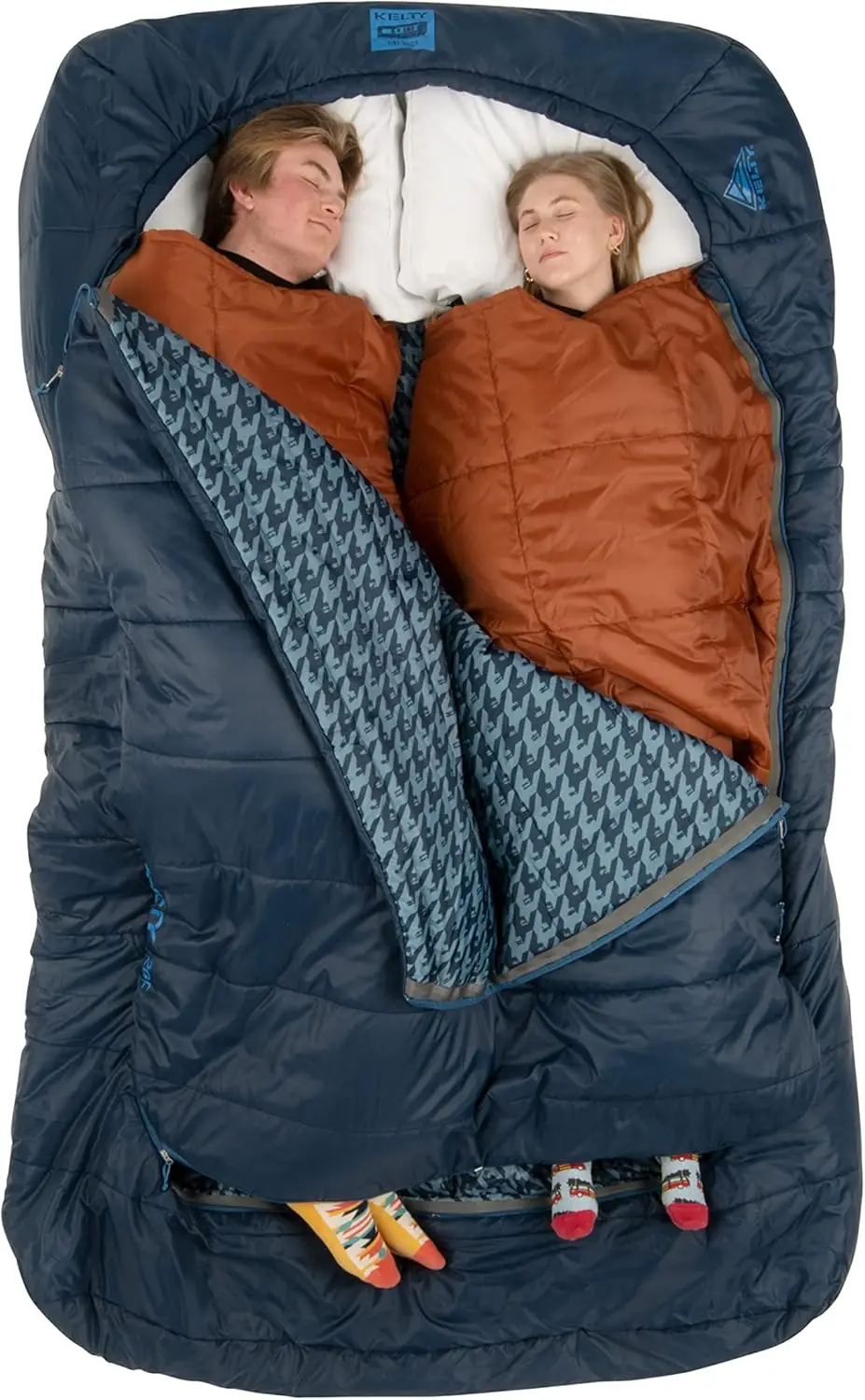 Comfort Doublewide 20 Degree Sleeping Bag &ndash; Two Person Synthetic Camping Sleeping Bag for Couples & Family Camping