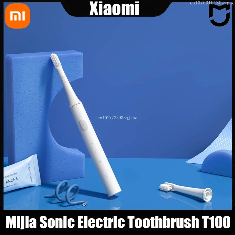 XIAOMI MIJIA Sonic Electric Toothbrush T100 Cordless USB Rechargeable Toothbrushes Waterproof Ultrasonic Automatic Tooth Brush