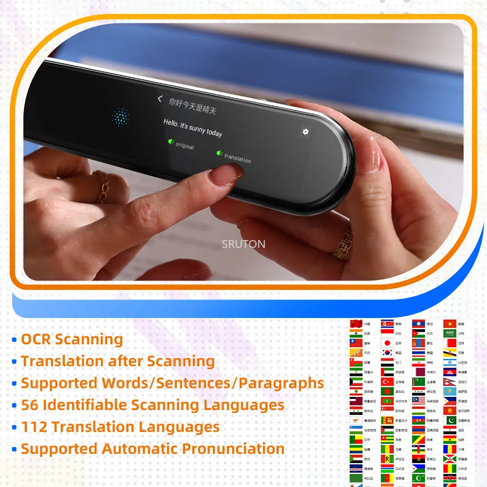 Tradutor multilingue Dispositivo Tradutor, Pen Scanner, Tradução,  Digitalização de Texto, Leitura, 113 Idiomas, Tradução - AliExpress