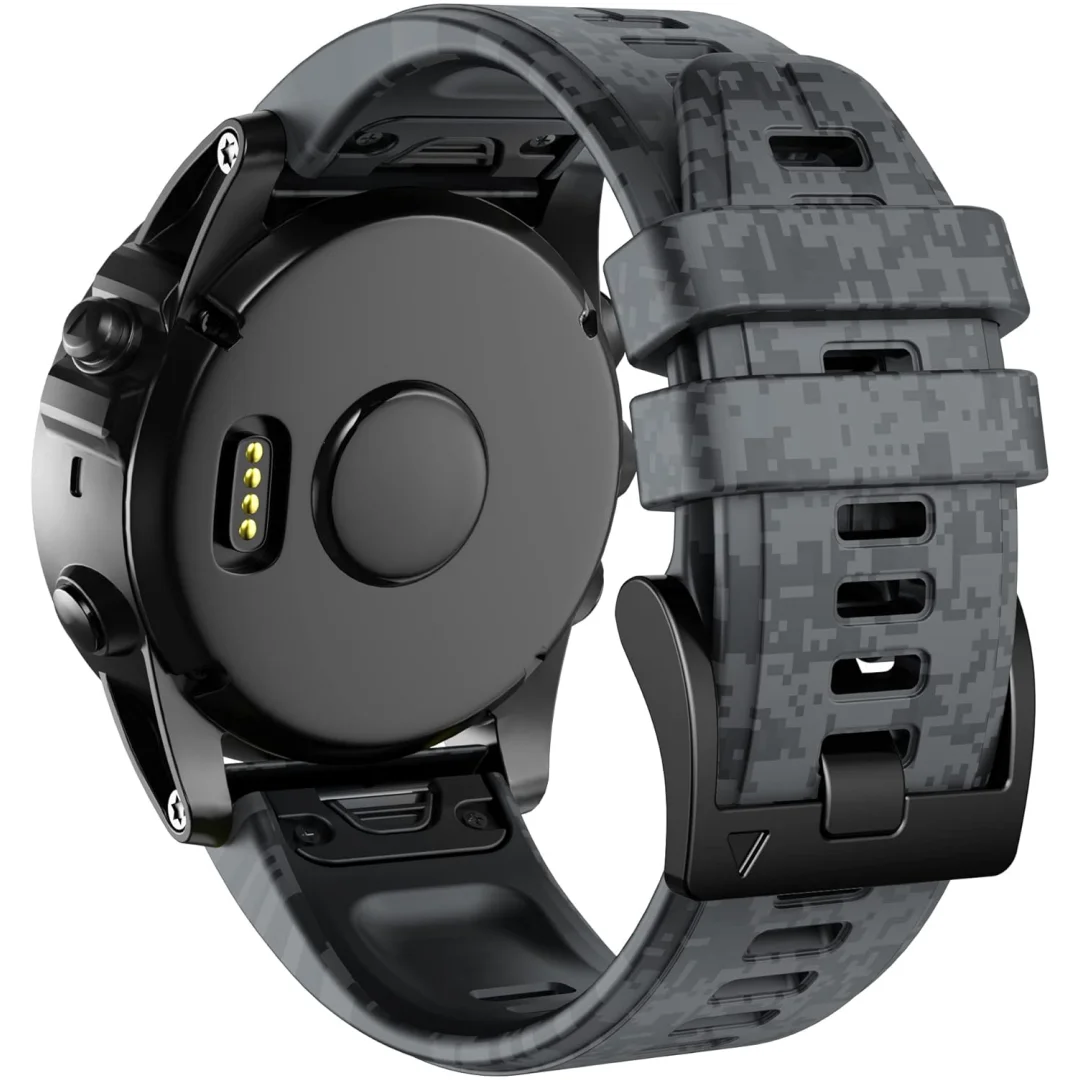 Quickfit Silicone Smart Watch Strap, 22mm & 26mm