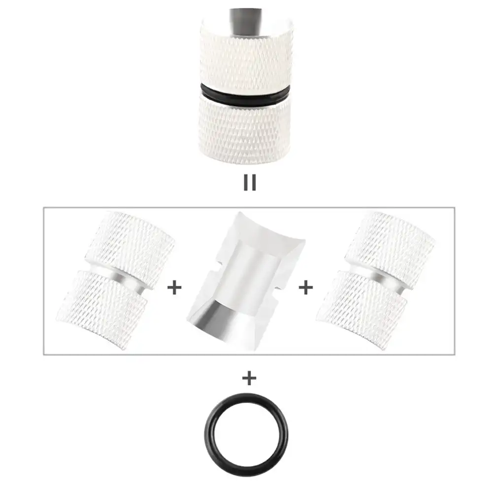 30mm 50mm 80mm Aluminum Alloy Mountain Road Bike Bike Carbon Fiber Front Fork Bowl Set Core Expansion