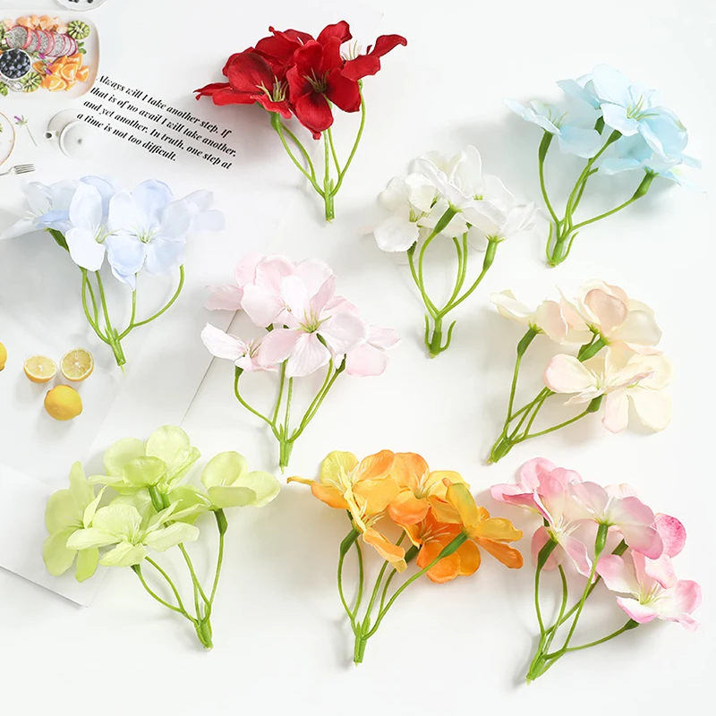 10/20 Stück Seiden-Kunstblumen 8CM Künstliche Gänseblümchen-Zweige für Heimdekoration Garten Hochzeitsdeko Geschenk Girlanden-Zubehör